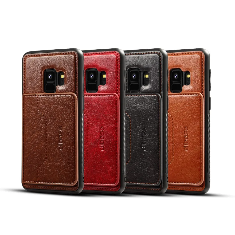 (Коричневый) сайте dibase Мода жесткий чехол из поликарбоната для samsung Galaxy S9 с