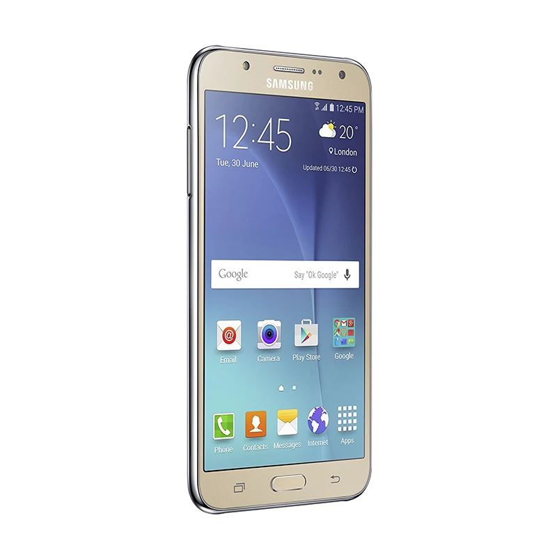 Разблокированный samsung Galaxy J700F J700H J700T 5,5 дюймов Восьмиядерный 1,5 ГБ ОЗУ 16 Гб ПЗУ LTE 4G 13 МП мобильный телефон с двумя sim-картами