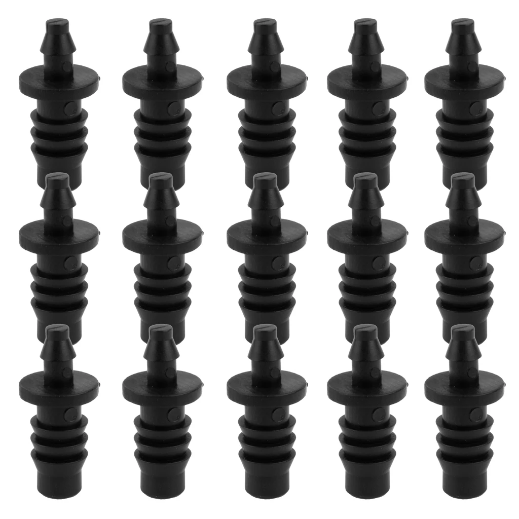 

50pcs Plasic End Plug Hole Stoppers For Drip Irrigation Capillary Water Hose Watering Kits Garden Supplies