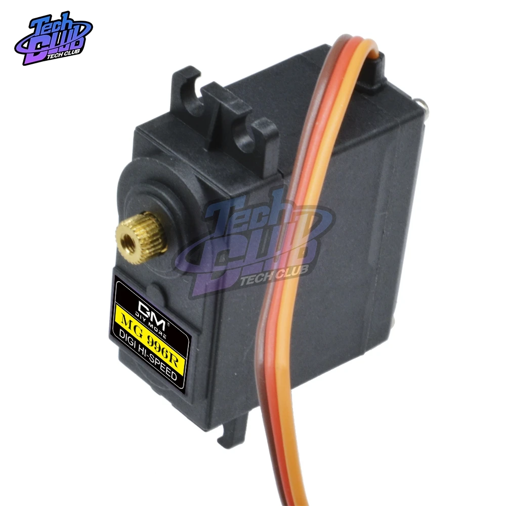 Servos Digital MG996R MG996 сервопривод с металлическими шестернями для Futaba JR модель вертолета на дистанционном управлении высокая скорость и крутящий момент