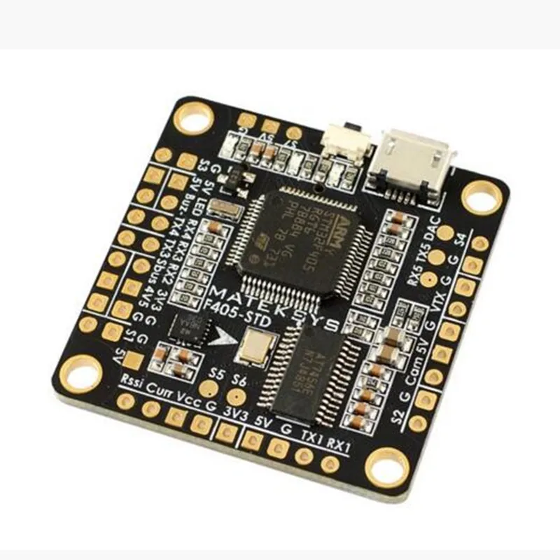 Радиоуправляемая плата Matek BetaFlight STM32F405 с OSD экраном управления полетом F405 выходы