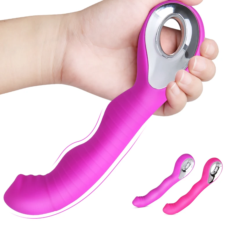 Силиконовый USB заряжаемый 10 скоростей G spot вибратор &quotМагический Жезл&quot массаж