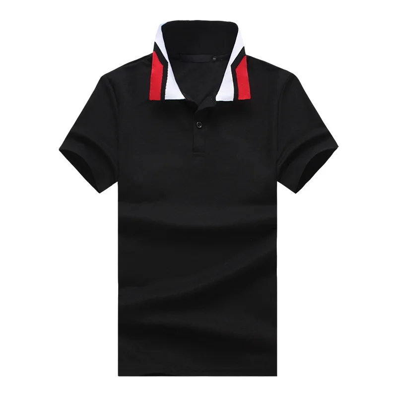2018 New Men POLO Shirt Fashion Polo Slim Fit Short-sleeve Summer Tops&ampTees | Мужская одежда