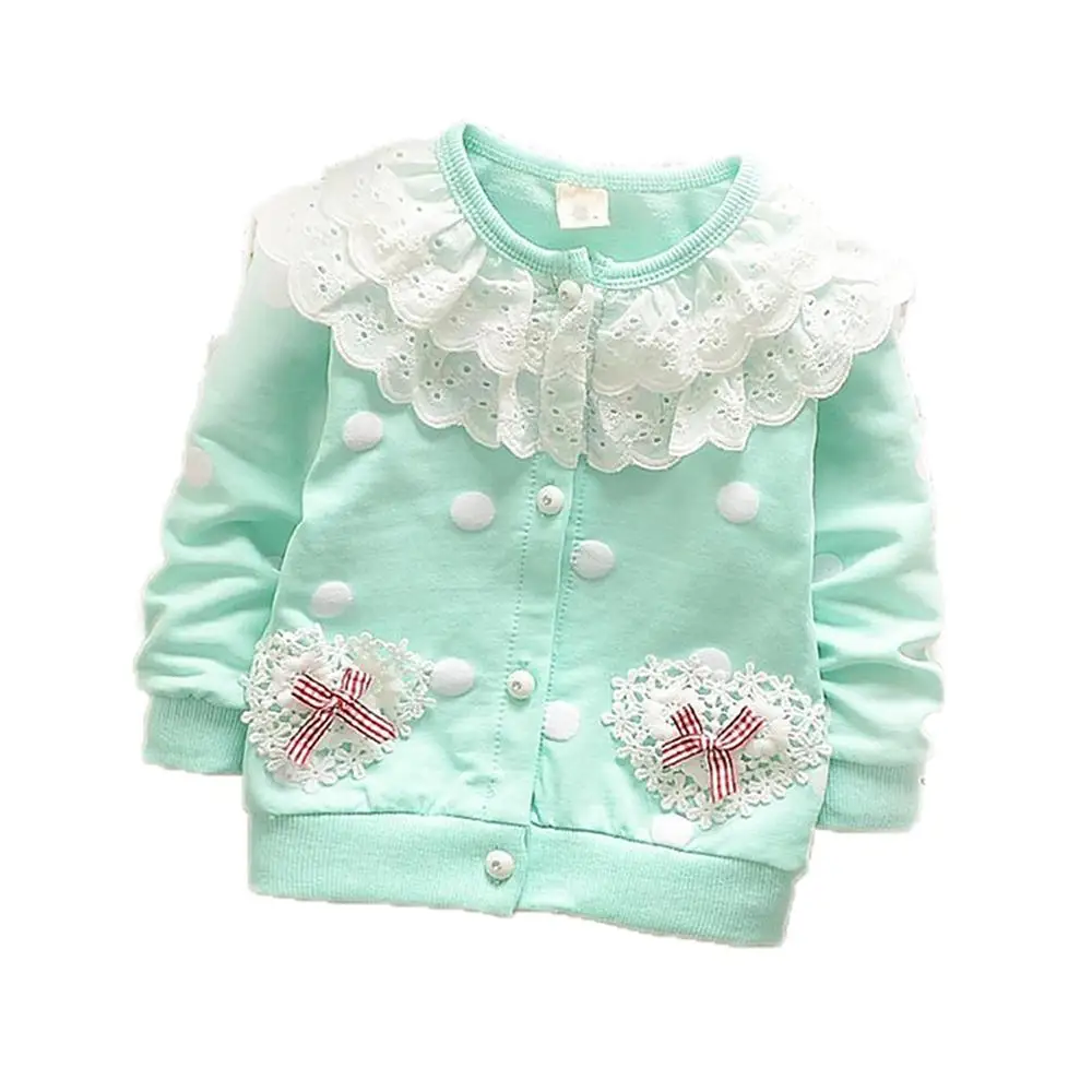 Kids Coat New Outerwear Girl Spring Fashion Sweatshirts Long Sleeve Girls Jacket Children Top Clothing 1 2 3 Year | Детская одежда и
