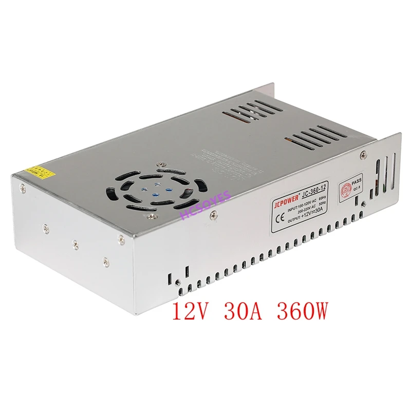 DC 12V 1A/2A/3A/5A/6A/8A/10A/12A/15A/20A/25A/30A/40A/50A/60A светодиодные трансформаторы питания Для WS2812B