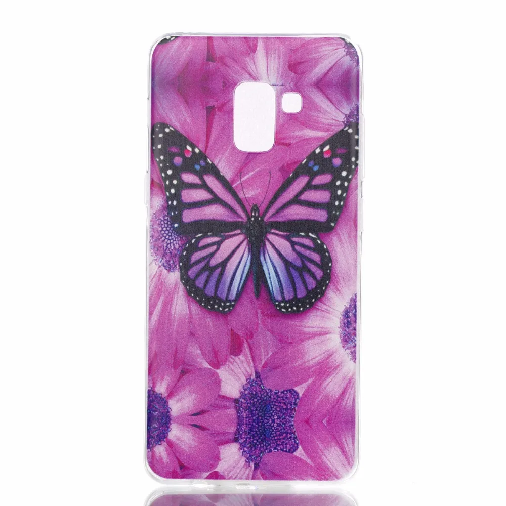 New Flexible Lovely Texture Design TPU Ultra Thin Clear Designs Soft Phone Case Cover For Samsung Galaxy J1 J3 J5 J7 A3 A5 A6 A8 | Мобильные