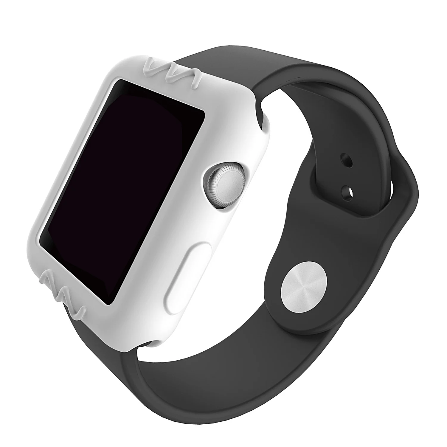 Gosear силиконовый защитный чехол для Apple Watch iWatch i Wach iWach Series 1 2 3 38 мм 42 аксессуар |