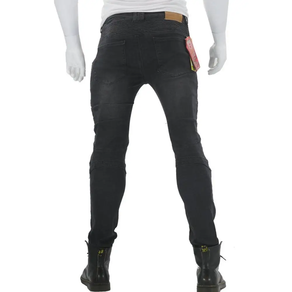 Улучшенные мужские мотоциклетные штаны для верховой езды 2019 джинсы защитные