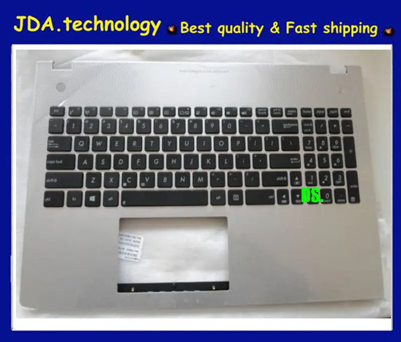MEIARROW 95% Новый ноутбук верхнее покрытие для ASUS N56 N56V N56VJ N56VM N56VZ US клавиатура с
