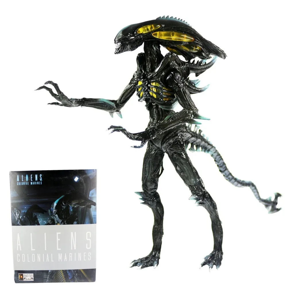 Горячая multi конструкции NECA Хищник и иностранец иностранцы PVC Фигурки Бесплатная