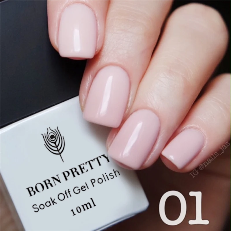 Гель лак для ногтей BORN PRETTY УФ 12 видов цветов 1 бутылка 10 мл|bottle 10ml|nail uv gel polishnail primer |