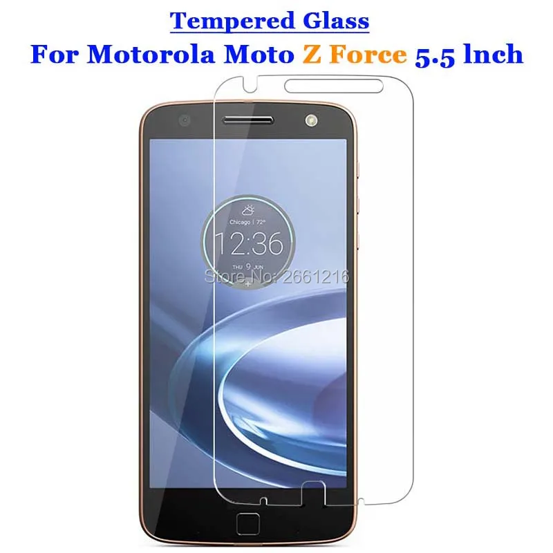 Для Moto Z Force закаленное стекло 9H 2.5D Премиум Защитная пленка для экрана Motorola Force/Z Droid