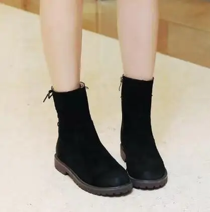 Новинка 2017 года пункт мода осень/зима круглый носок с перекрестной шнуровкой на