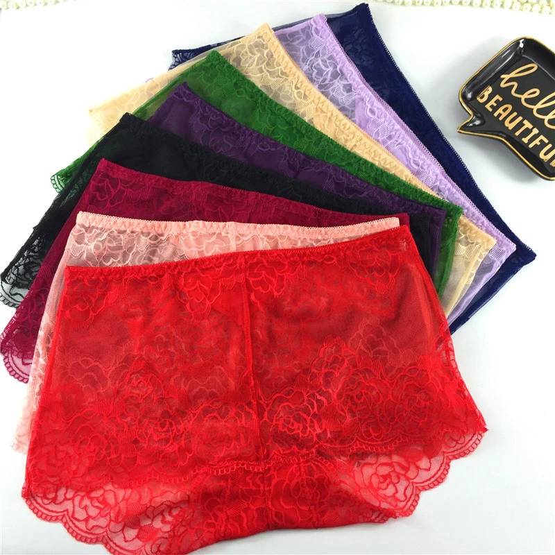 

Lace women's panties Ladies Sexy Transparent Briefs Underpants seamless panties female underwear string erotic Lingerie culotte