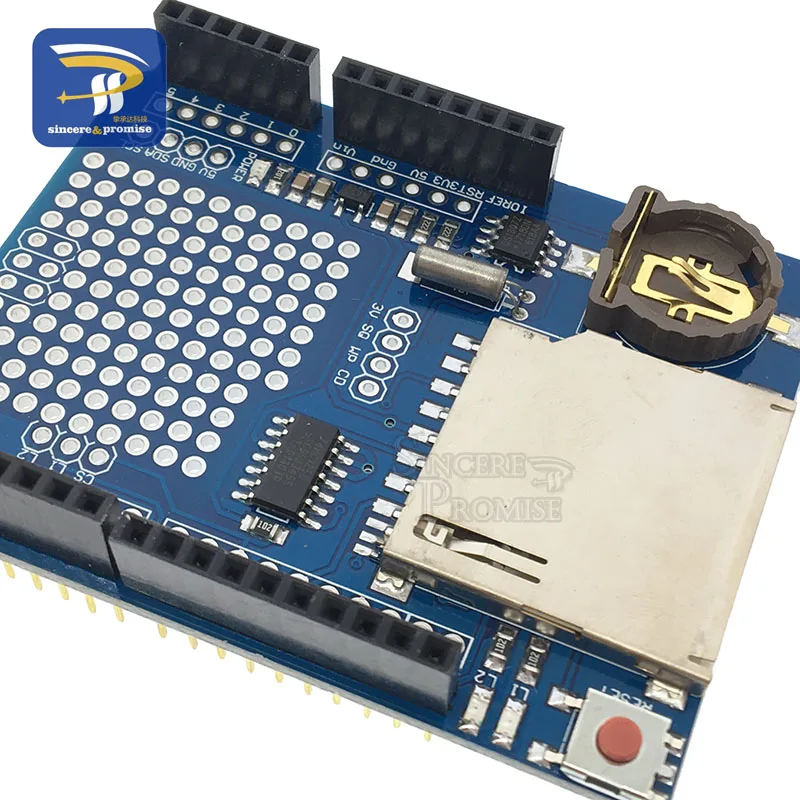 XD-05 5 в регистратор данных модуль щит V1.0 для Arduino UNO SD карты горячая распродажа