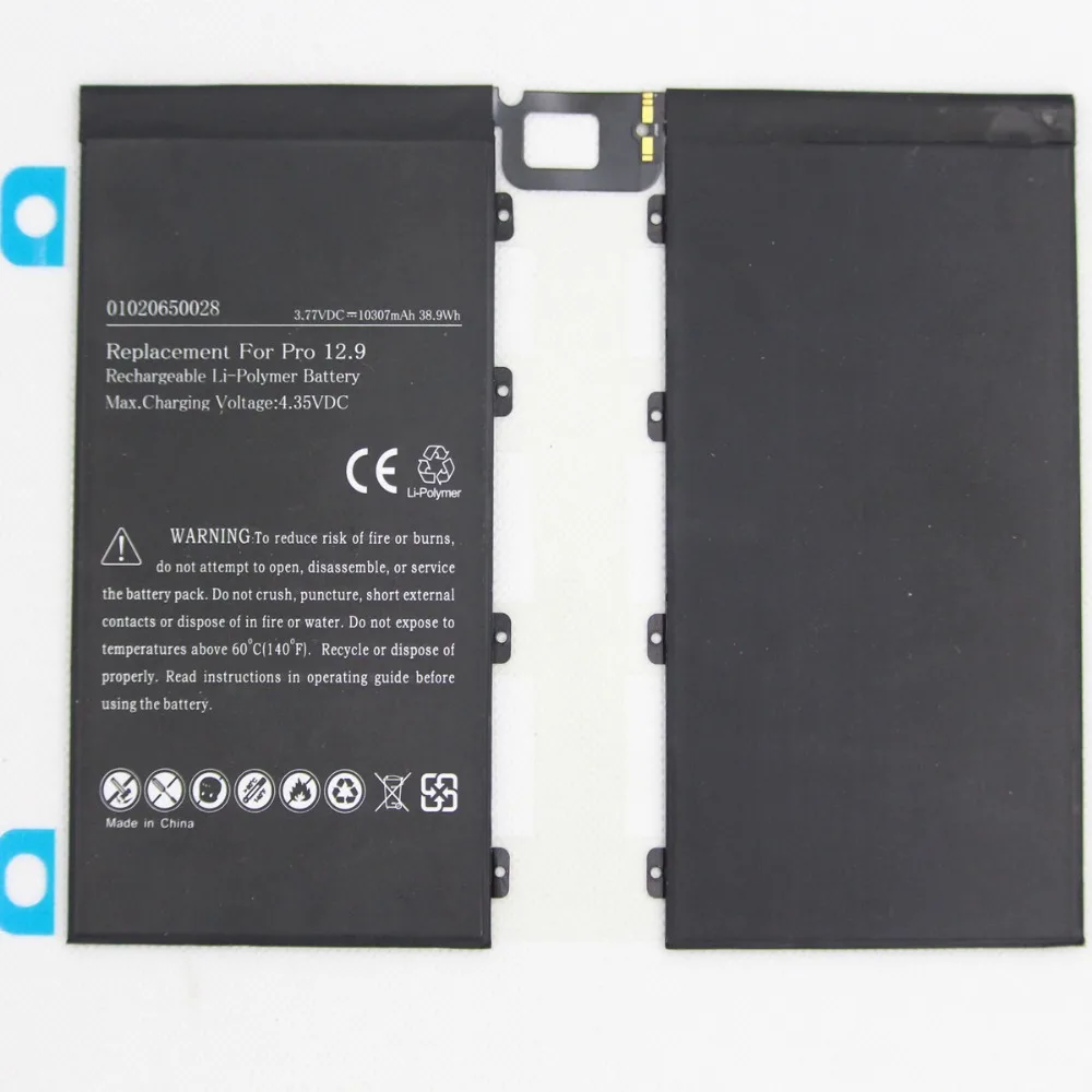 ISUNOO 10307mAh планшетный Аккумулятор для ipad pro 12 9 0 цикл Встроенный сменный