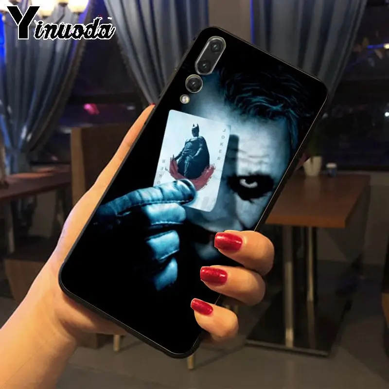 Мягкий чехол для телефона Yinuoda Crazy batman Joker tattoo Design с узором из ТПУ huawei p20lite nova 3i mate20