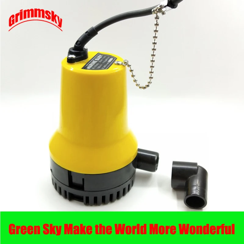 

12V/24V 50W bilge pump 1100gph for boat kayak fountain garden irrigation swimming pool cleaning farming