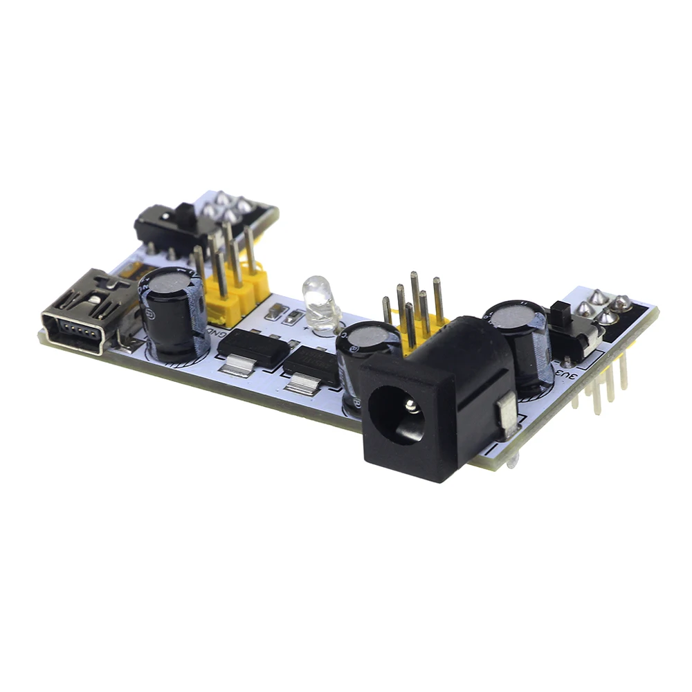 Модуль Thinary для arduino 2 канала плата MB102 постоянный ток 7 12 В интерфейс Micro USB макетная