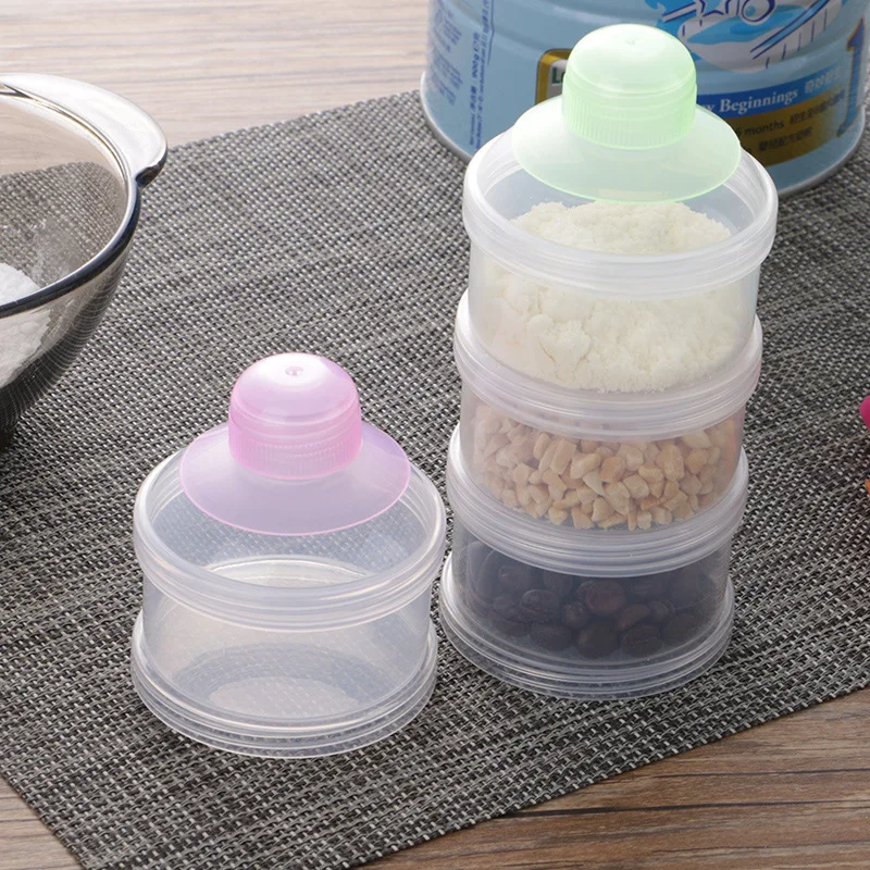 Home Kitchen Storage Bottle Jar Cereal Dispenser Tanks Baby Milk Powder Box Feeding Cans Formula Food Container | Дом и сад