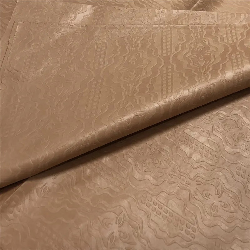 5 ярдов Африканский Базен Riche ткань высокого качества парча для нигерийских