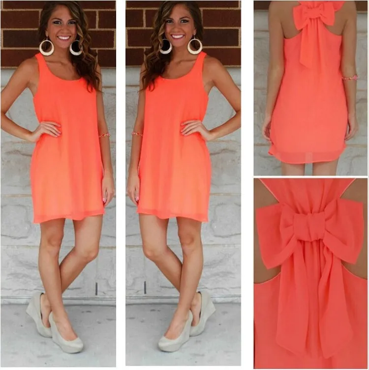Summer dress 2021 summer style women casual chiffon sundress plus size clothing beach | Женская одежда