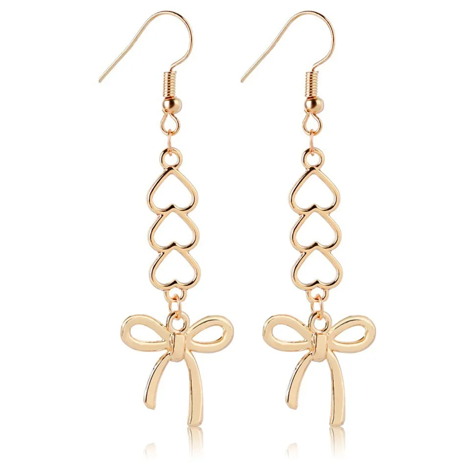 Women Trendy Design Korean Drop Earrings Fashion Gift For Lover Beach Earrings Female Women Handmade Wedding Jewelry - Окраска металла: E0378