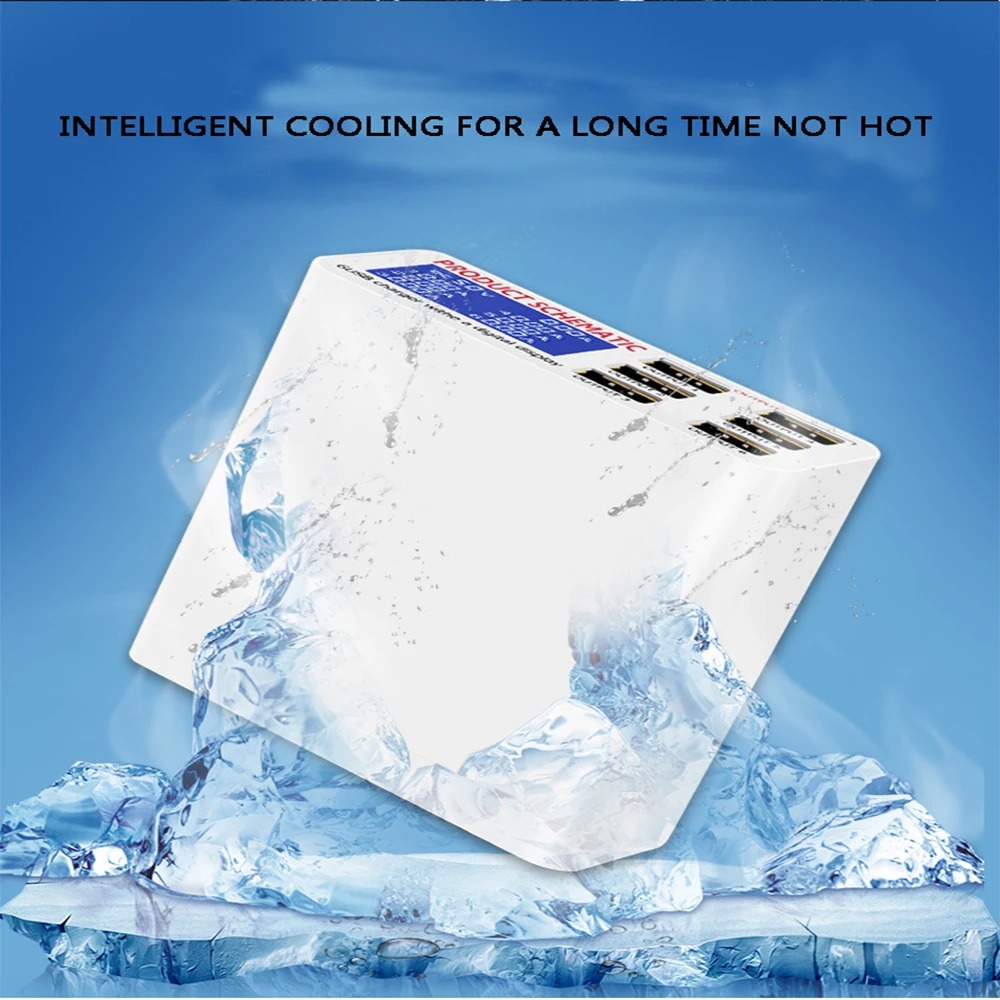 

Smart USB Charger LED Display 6 Port Fast Charging For iPhone iPad Samsung Huawei Xiaomi Mobile phone