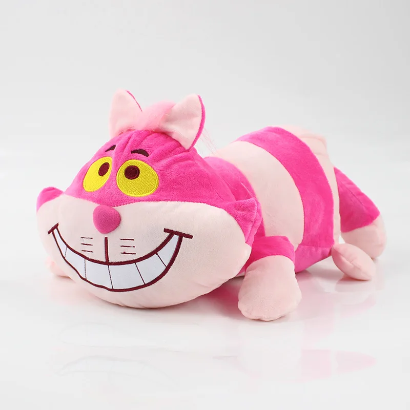 40 см розовый мультфильм в виде животного мягкая набивная Алиса в стране чудес Чеширский Кот плюшевые игрушки для детей подарки на день рождения Toy209