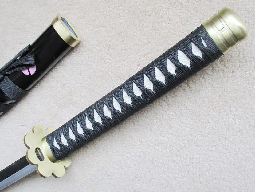 S2687 японский аниме ONE PIECE RORONOA ZORO SHUSUI GUN металлический меч 41 дюйм|metal sword|metal piecesmetal gun |