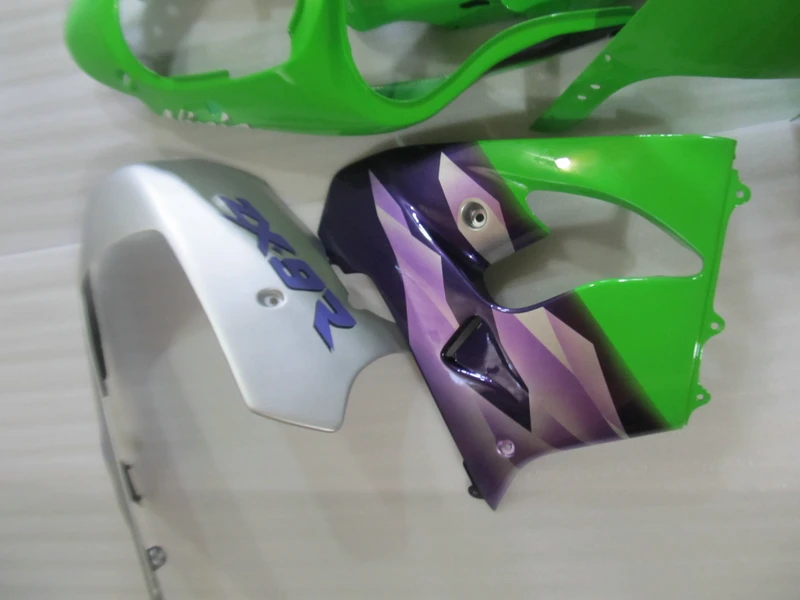 Полный комплект обтекателей из АБС пластика подходит для Kawasaki NINJA zx9r 98 99 синий