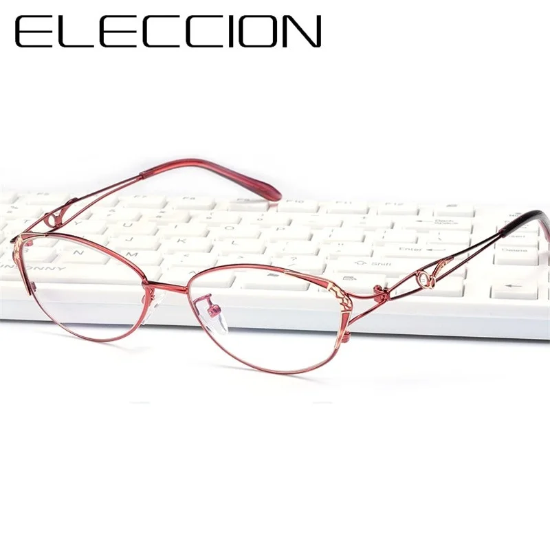ELECCION 2018 Новая Металлическая оправа для очков женские оптические оправы