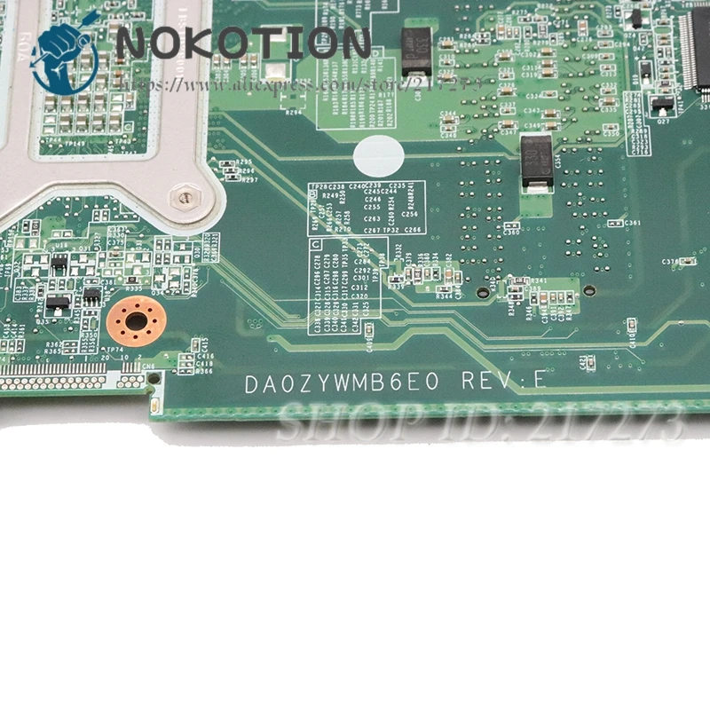 NOKOTION для Acer aspire E5-771G E5-771 материнская плата ноутбука NBMNX11005 DA0ZYWMB6E0 SR244 I3-5005U CPU DDR3L |