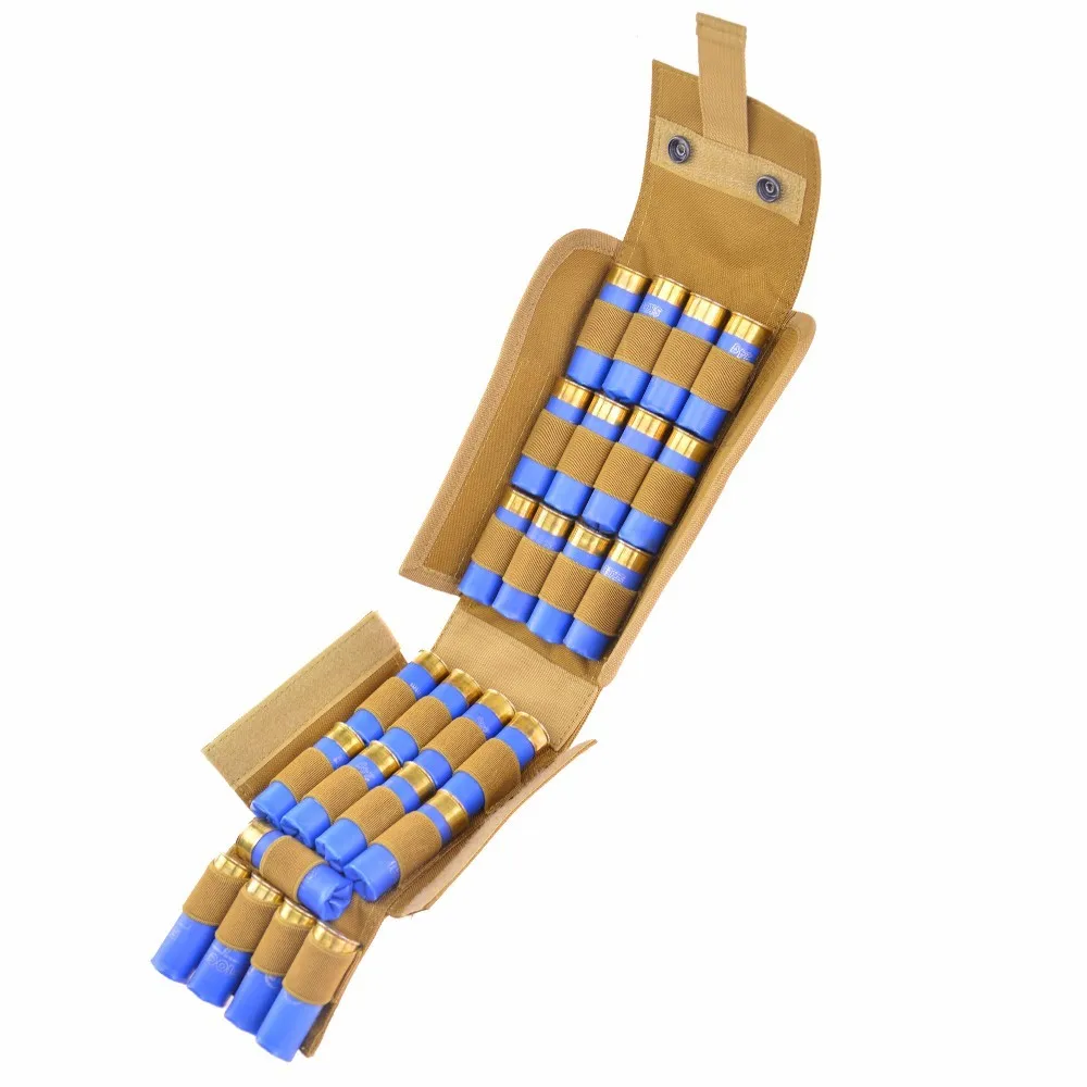 25 круглый кобура для охоты рюкзак 12 снарядов калибра патронташ 32 тактический Чехол для журналов приятелей Сфера аксессуары нейлон