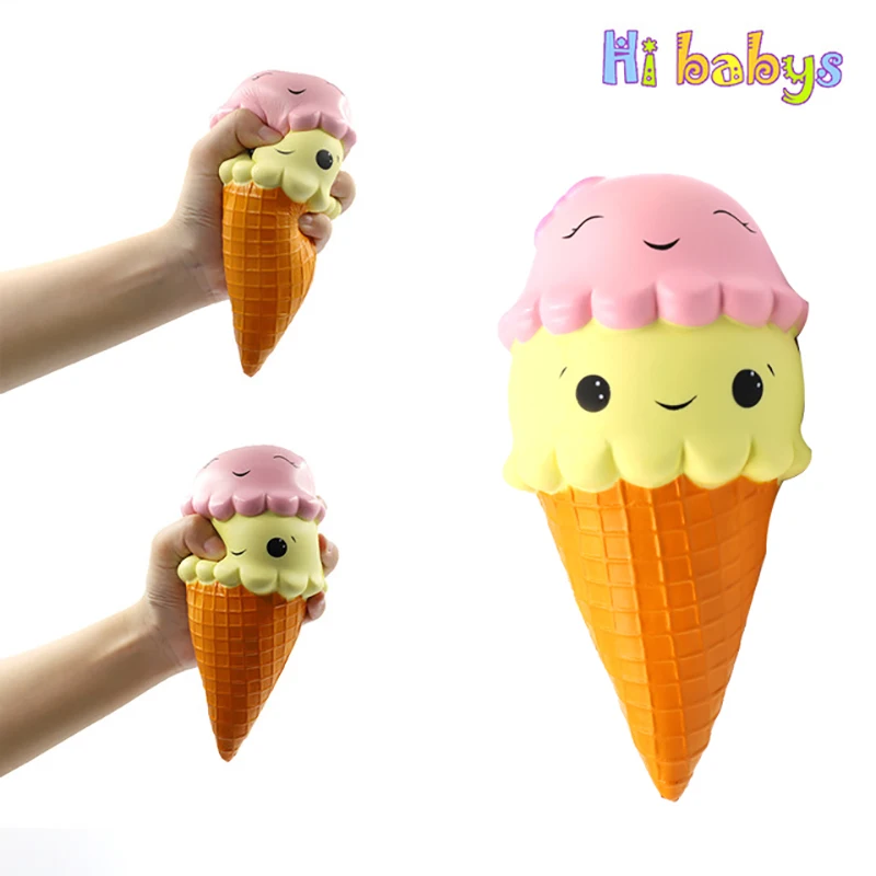 Jumbo мягкое мороженое Squeeze Toy Smooshy медленное воспроизводство антистресс Squishes