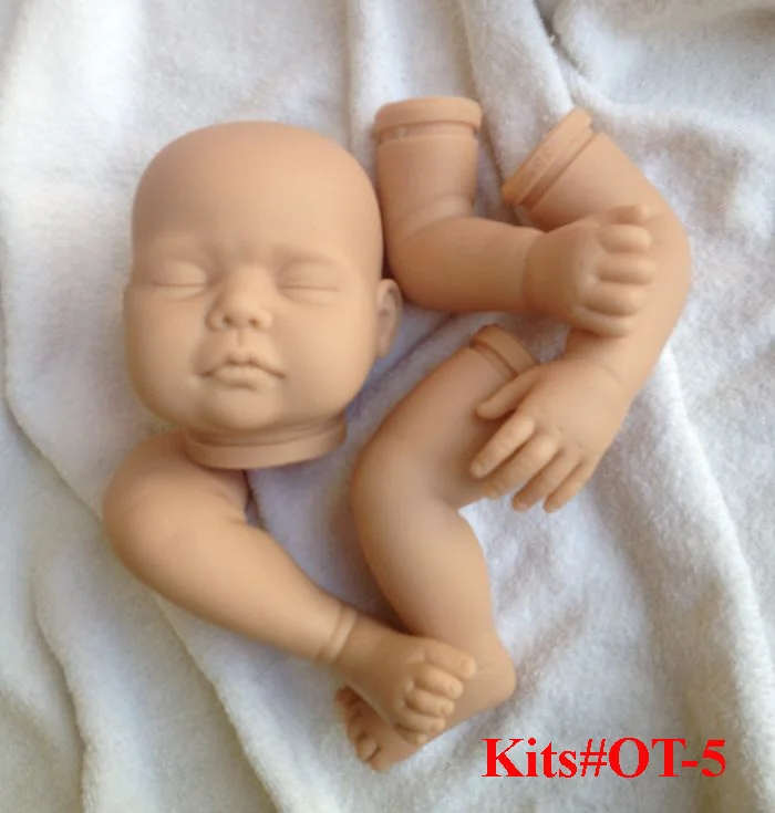 

21 дюймов DIY девочка винил силиконовый Reborn Baby Doll Kit Неокрашенный пустой кукольный набор игрушки для детей, мягкий винил Reborn Dolls