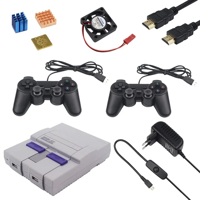 Bundle 3 Retroflag SUPERPi Чехол-U Raspberry Pi 3 NESPi чехол с функциональной кнопкой подходит для Raspberry Pi 3 Model B Pi3 3B Plus - Цвет: Bundle 3