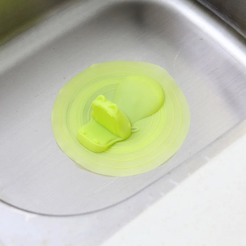 Симпатичные бегемотические резиновые косилки для волос ситечко раковины