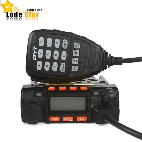 Автомобильная рация QYT KT8900, приемопередатчик двусторонней связи, радиоприемник 136-174 и 400-480 МГц, KT-8900, 25 Вт, с ручным микрофоном
