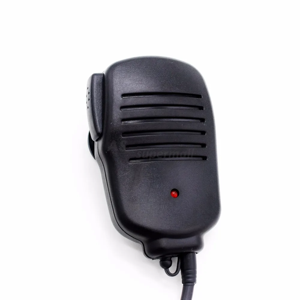 Микрофон 2 Pin PTT спикер микрофон для KENWOOD Walkie talkie BaoFeng UV-5R BF-888S QUANSHENG WOUXUN PUXING