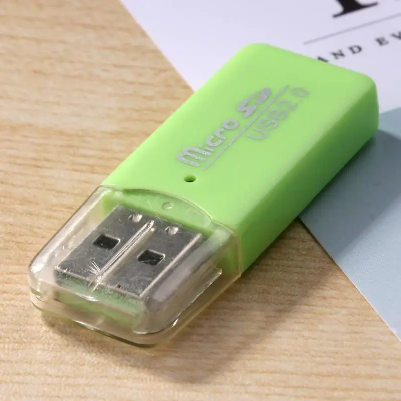 Портативный USB 2 0 кардридер для Micro SD/TF T Flash карт|Картридеры| |