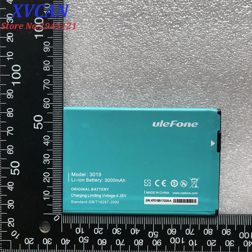 Аккумулятор Ulefone Be Pro 3019 литий-ионный аккумулятор большой емкости 3000 мАч для L55 и |