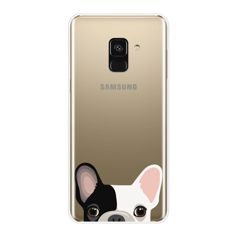 Чехол для Samsung Galaxy A3 A5 A7 2016 2017 силиконовый мягкий чехол накладка 2018 A6 A8 Plus