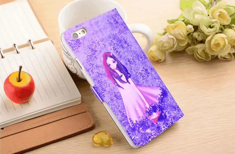 S4 MINI роскошные мультфильм флип Fundas для Samsung Galaxy Mini i9190 крышка искусственная кожа
