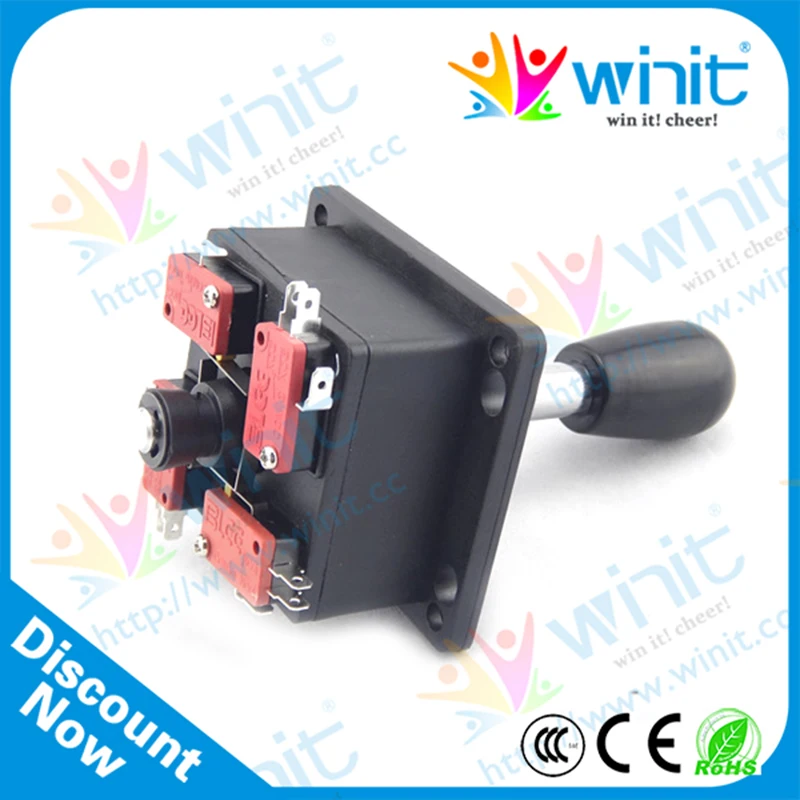 2 шт. аркадный джойстик в испанском стиле игровой контроллер черный красный