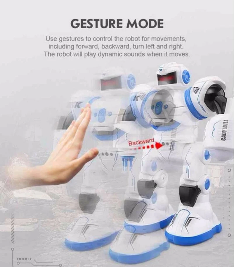 Обучающая электрическая игрушка робот на радиоуправлении Модель 2 4G