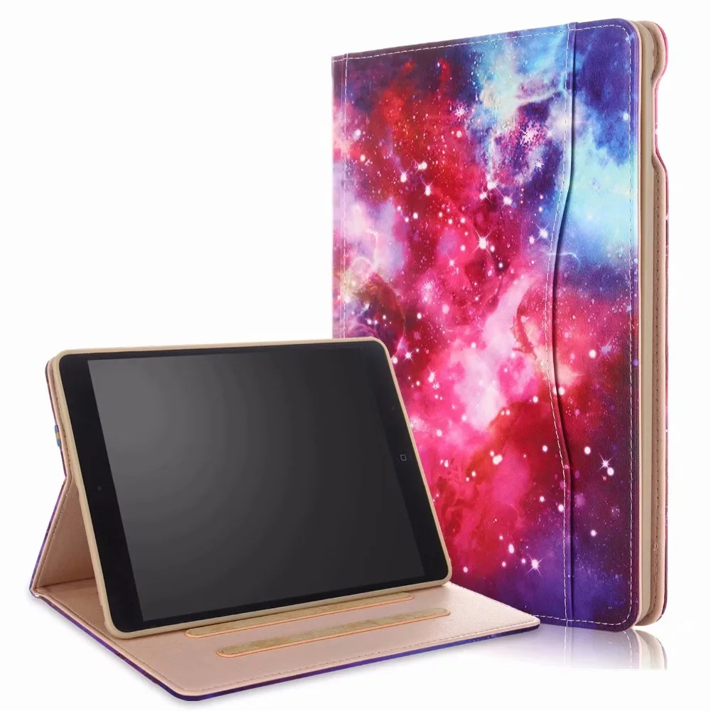 Чехол для Apple нового iPad 9 7 2018 2017 A1822 A1823 A1893 с держателем карандашей iPad5/6 Air 1 2