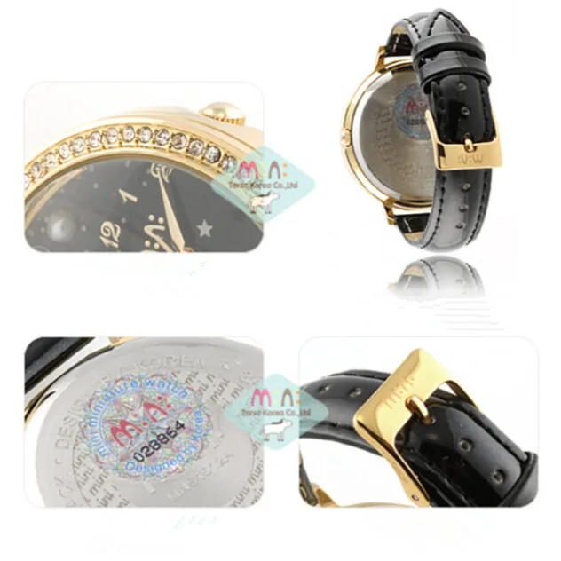 Часы женские кварцевые ручной работы водонепроницаемые Модные с 3D рисунком кота