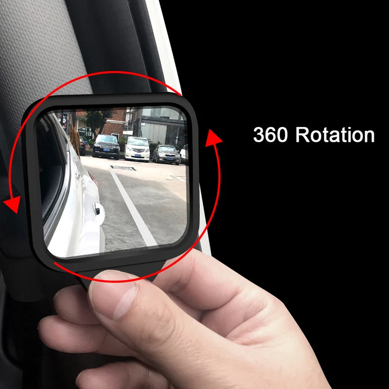Универсальное 360 парковочное зеркало заднего вида вращение широкоугольное