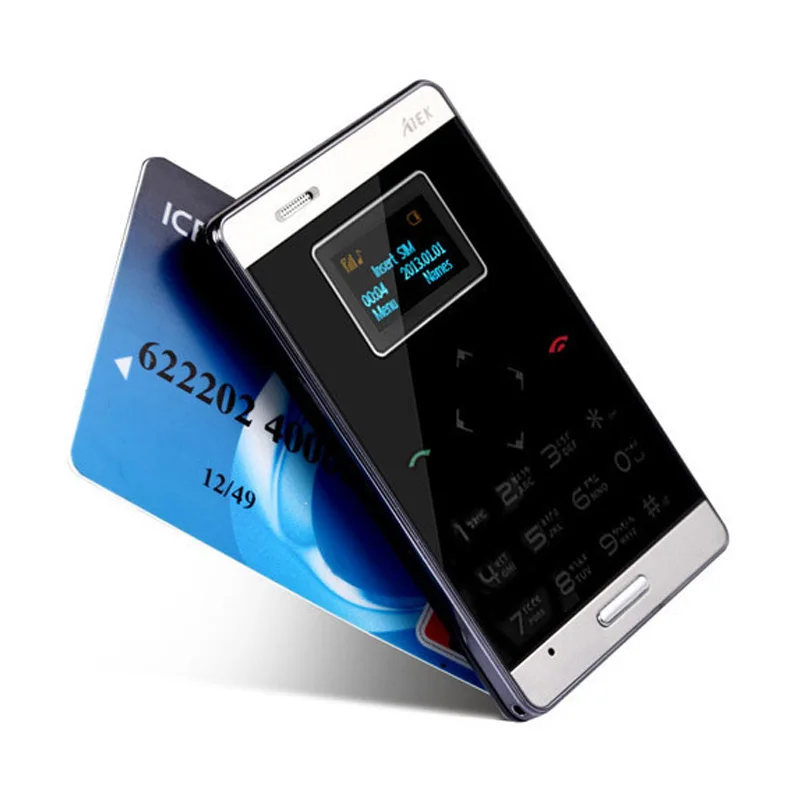 Original Hot AIEK M3 Single SIM MP3 GPRS Mobile Positioning Function Touch Keyboard Mini Card Phone GSM in Stock | Мобильные